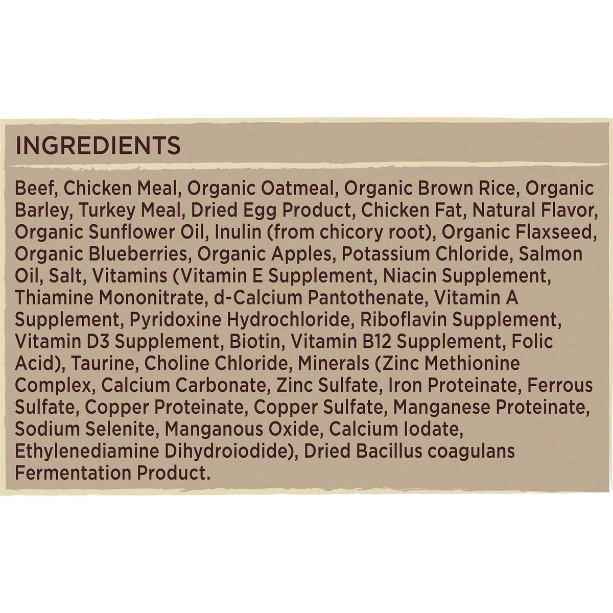 Grain Free Beef Dry Dog Food S30144