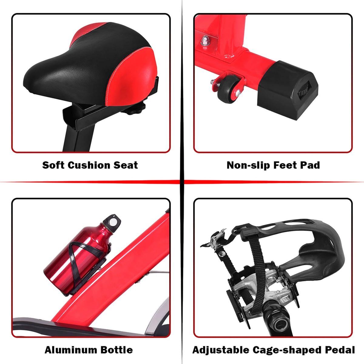 Exercise Bike with Adjustable Resistance K3212
