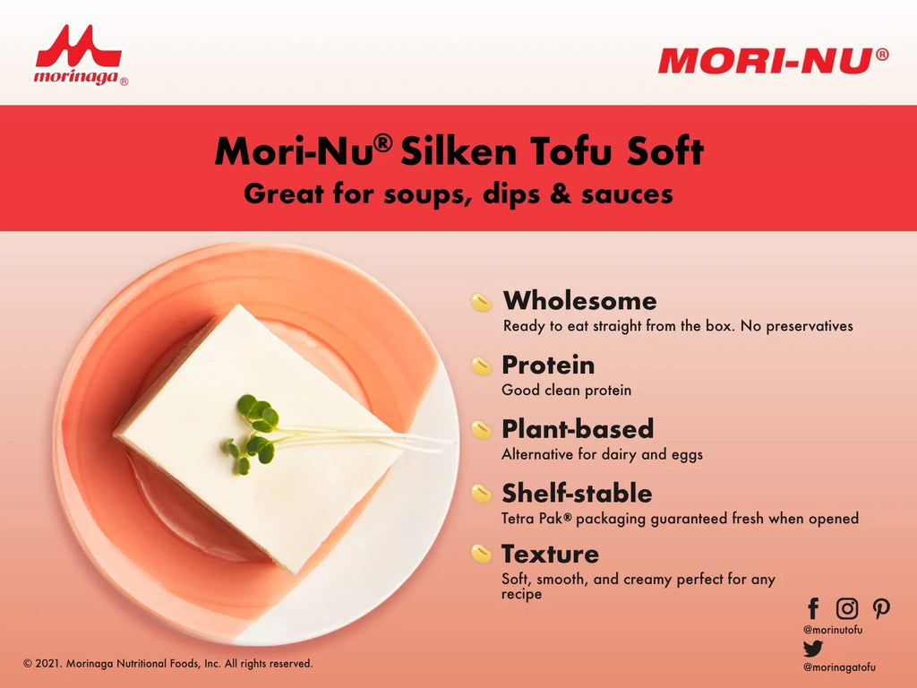Soft Silken Tofu 12 oz x 12 Packs H1836