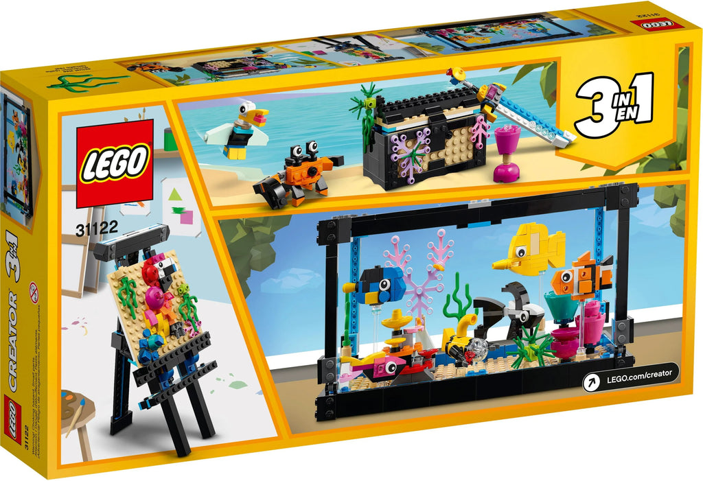Fish Tank Building Set 352 Pieces V96931