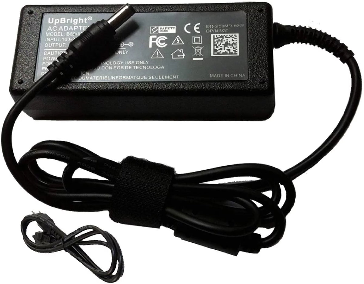 Switching Power Supply Cord Cable PS Charger with Barrel Round Plug Tip M56142