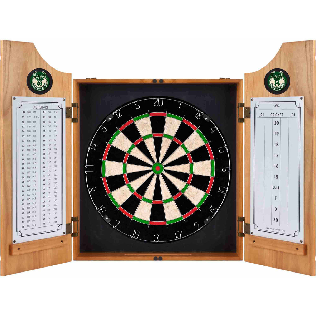 Wood Dart Cabinet Set L325