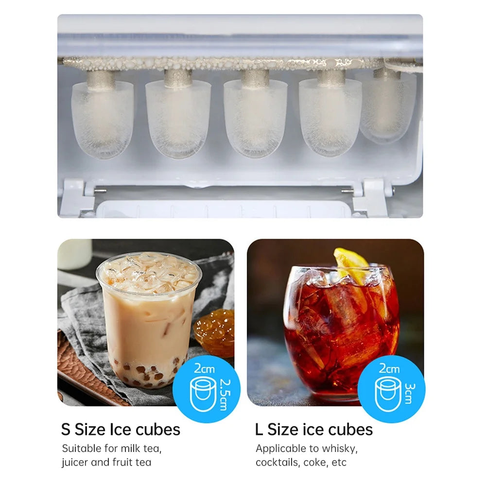 Countertop Ice Maker with Ice Basket U88261