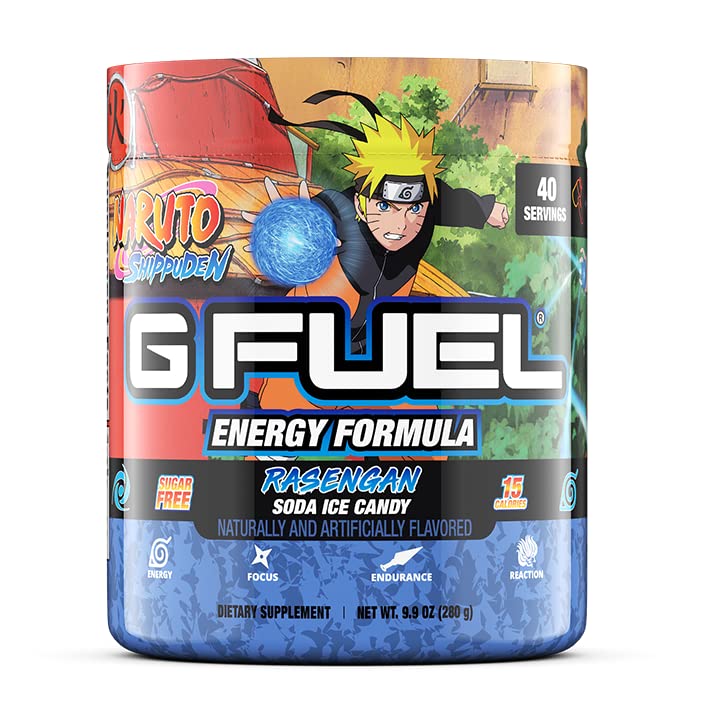 Sugar Free Energy Powder, Soda Ice Candy Flavor, 9.8 oz X770382