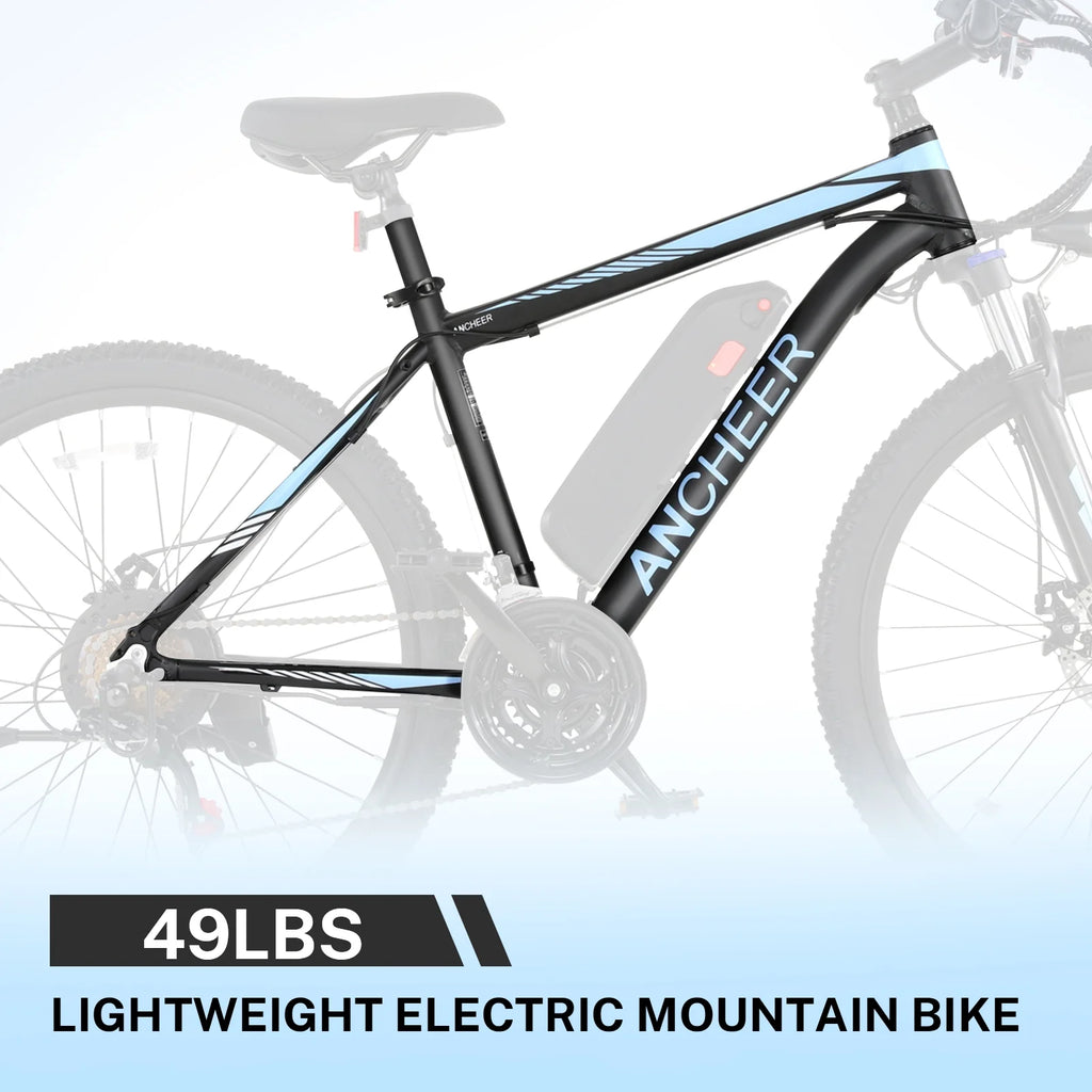 26'' Electric Mountain Bike with 500W Motor J34701