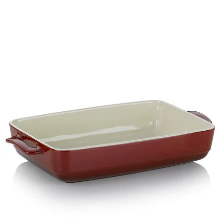 Red Casserole Dish V4737