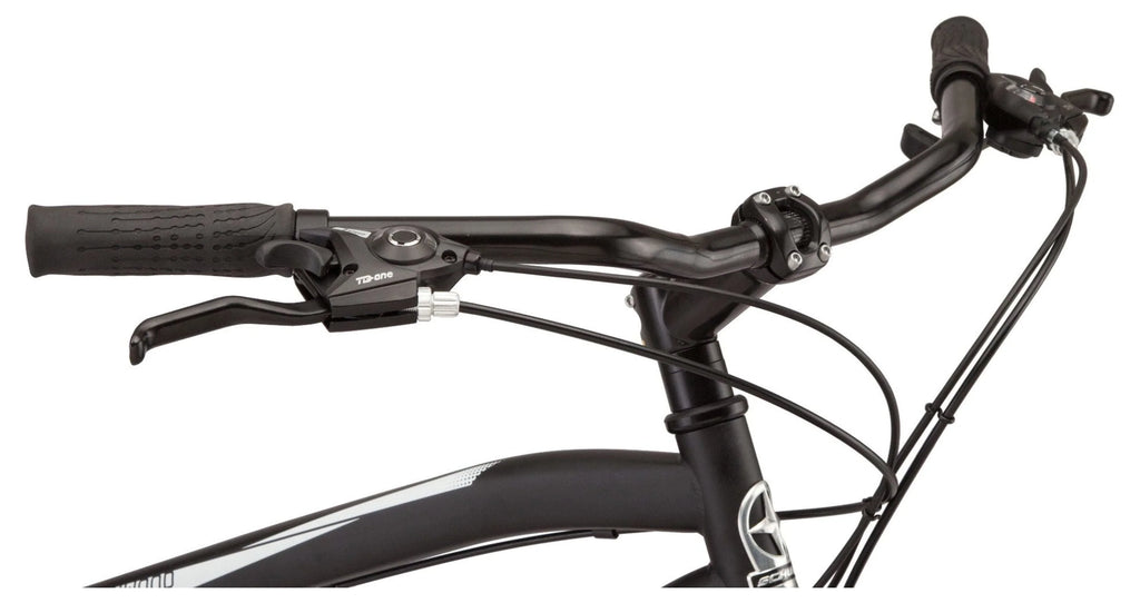 700c 21 Speeds Black Hybrid Bike L326