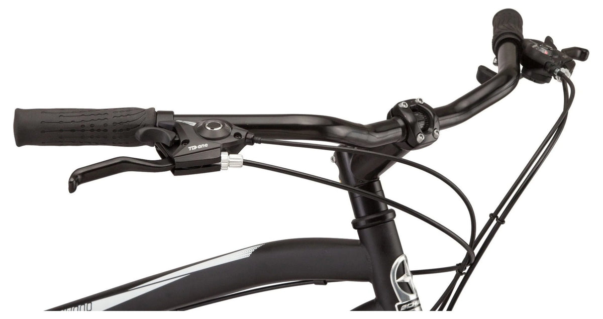 700c 21 Speeds Black Hybrid Bike L326