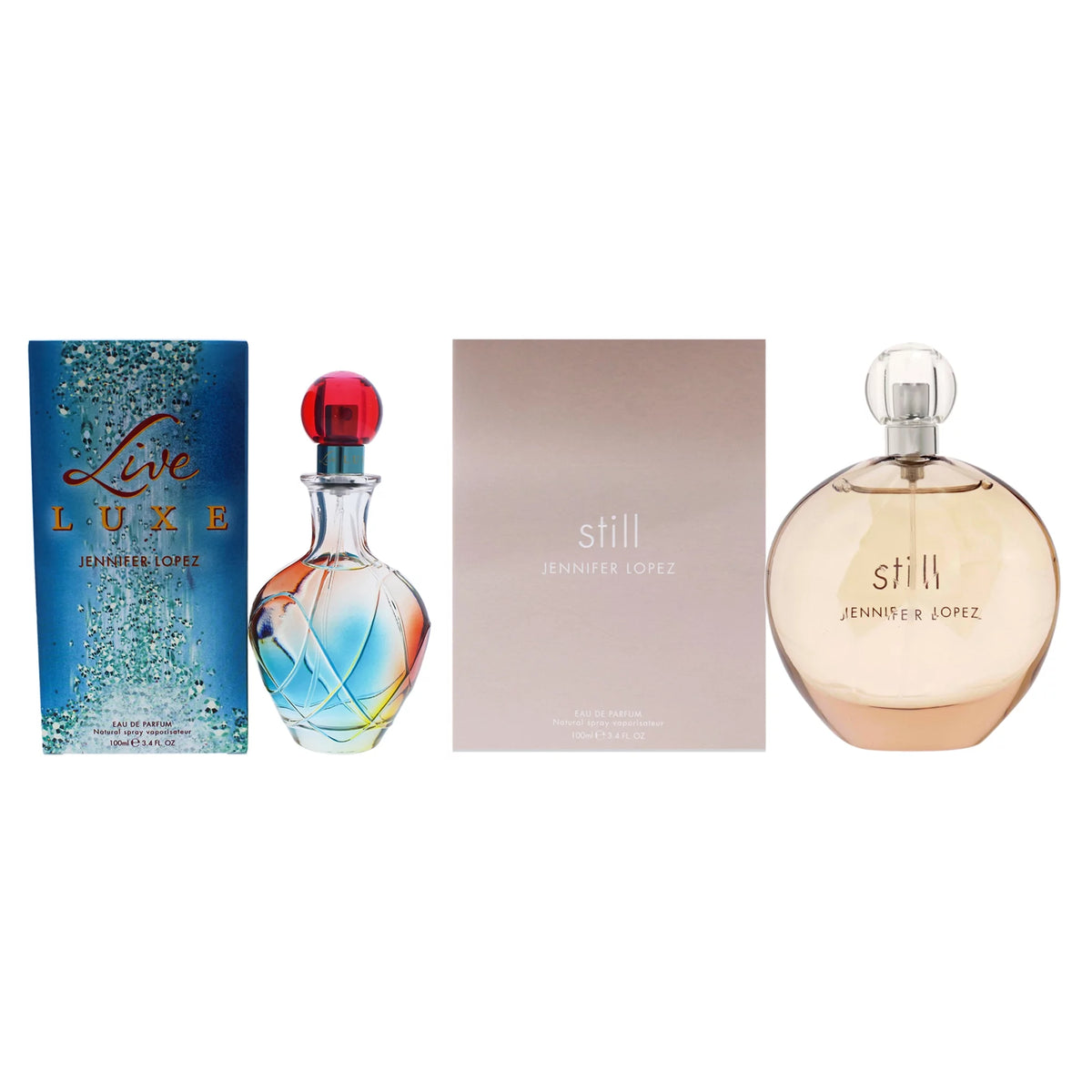 Live Luxe and Still 2 Pc Kit 2 x 3.4 oz EDP Spray L3496