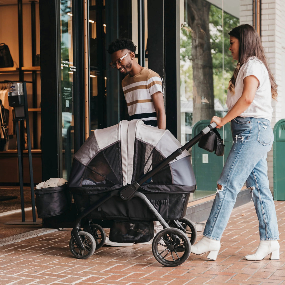 Grey Wagon Stroller Z9821