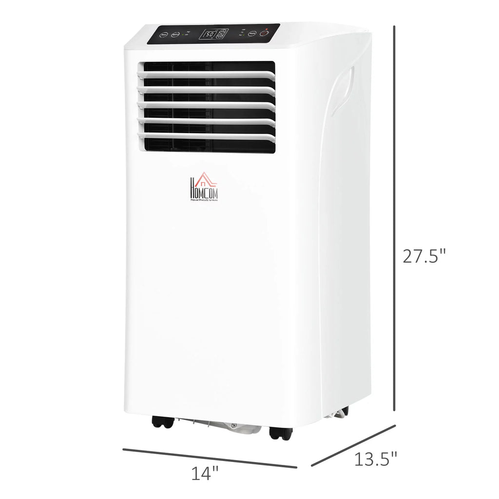 10000 BTU Portable Air Conditioner with Remote Control, White F376284