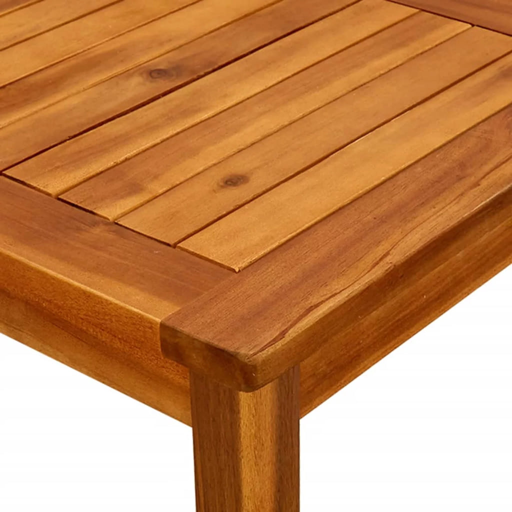 Patio Coffee Table Solid Acacia Wood W100006