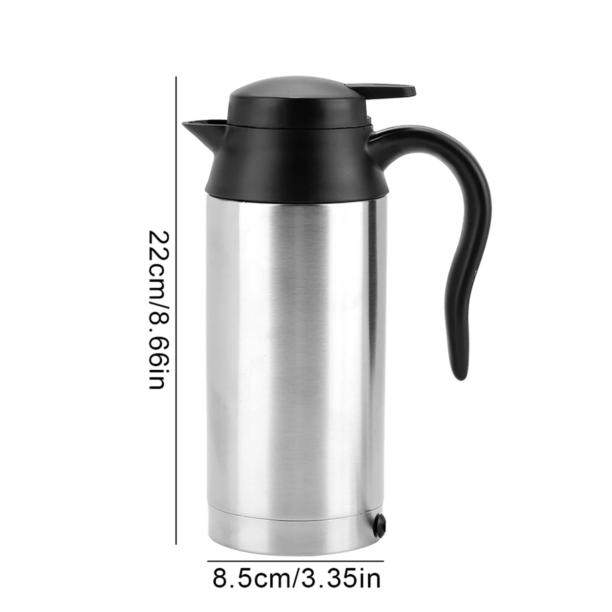 Portable 750ml 24V Car Kettle Water Heater Bottle W8085