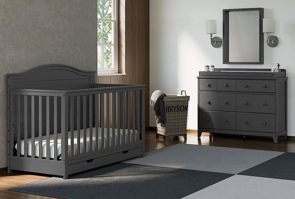 Gray 6-Drawer Dresser Y36143