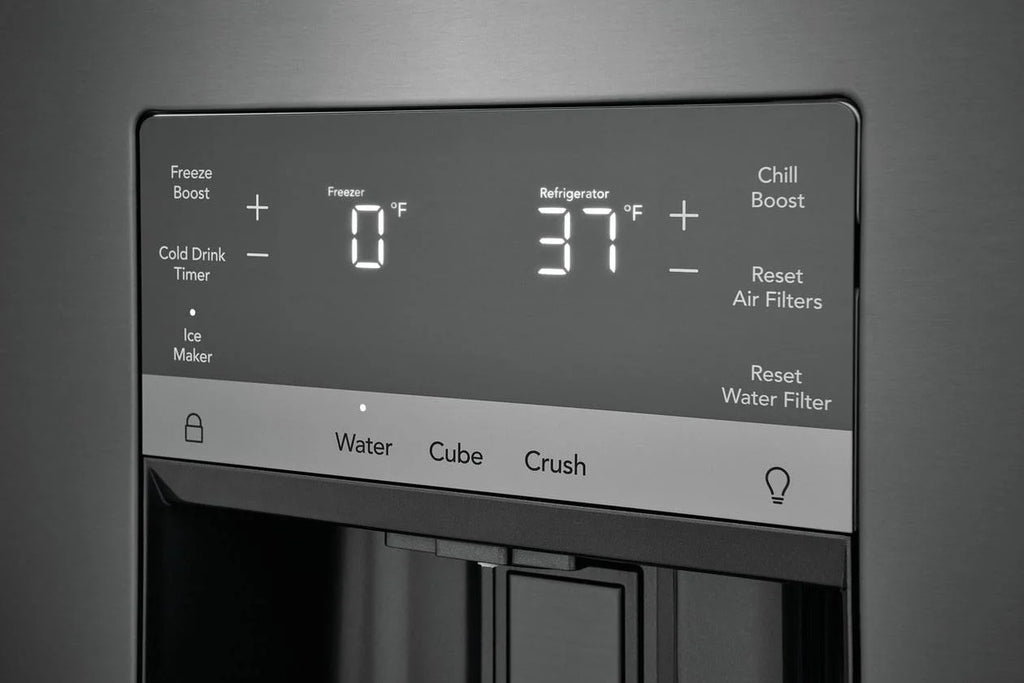 27.8 Cu. Ft. Black Stainless French Door Refrigerator L710569