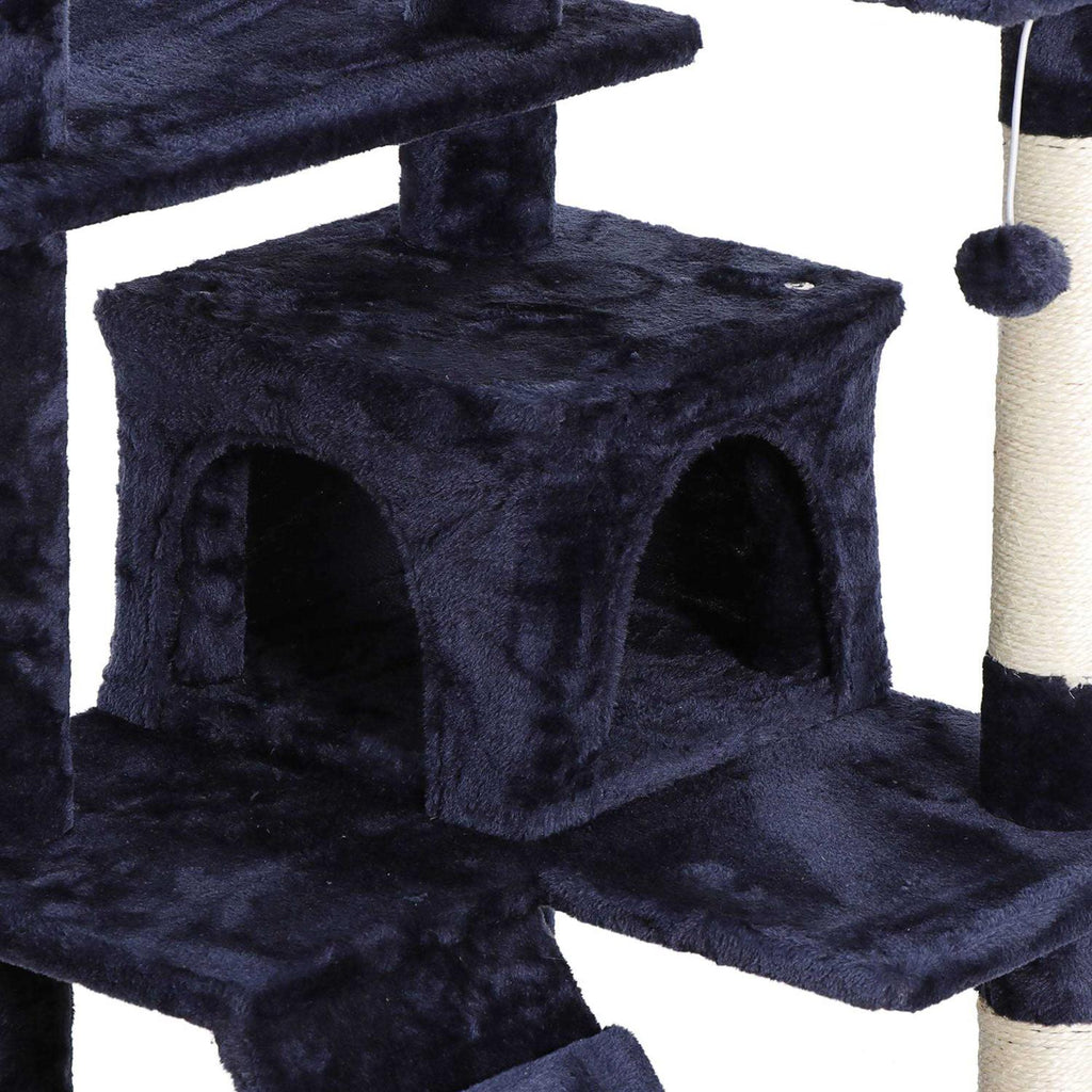 Cat Tree Multi-Levels Condos Scratching Post Tower C20599