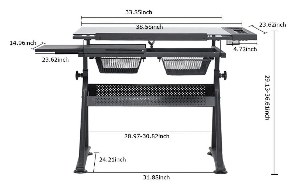 Adjustable Drafting Table C585186