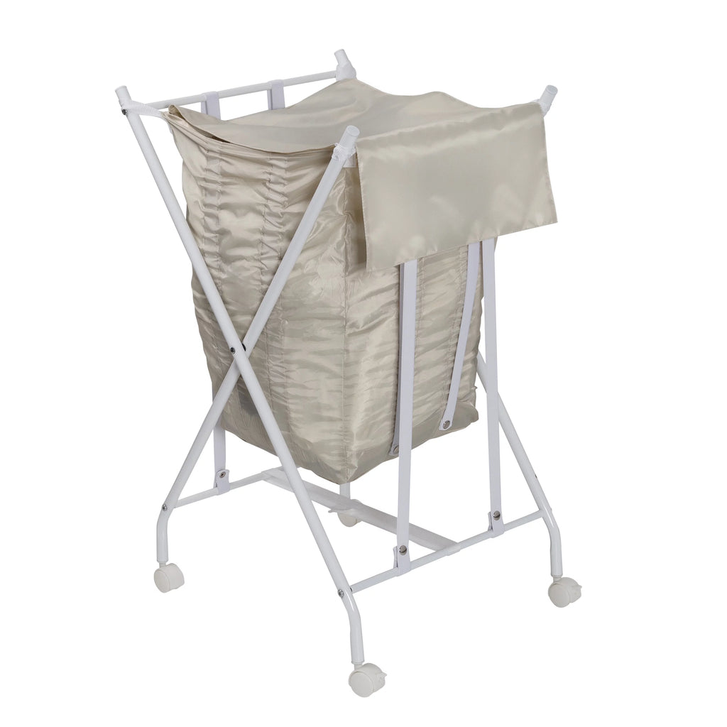 Steel Folding Laundry Hamper with Removable Bag A9639