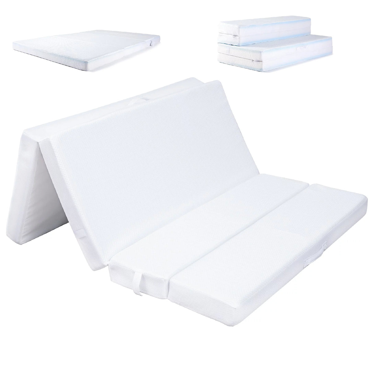 4" Gel Infused Memory Foam Folding Sofa Bed Queen K352