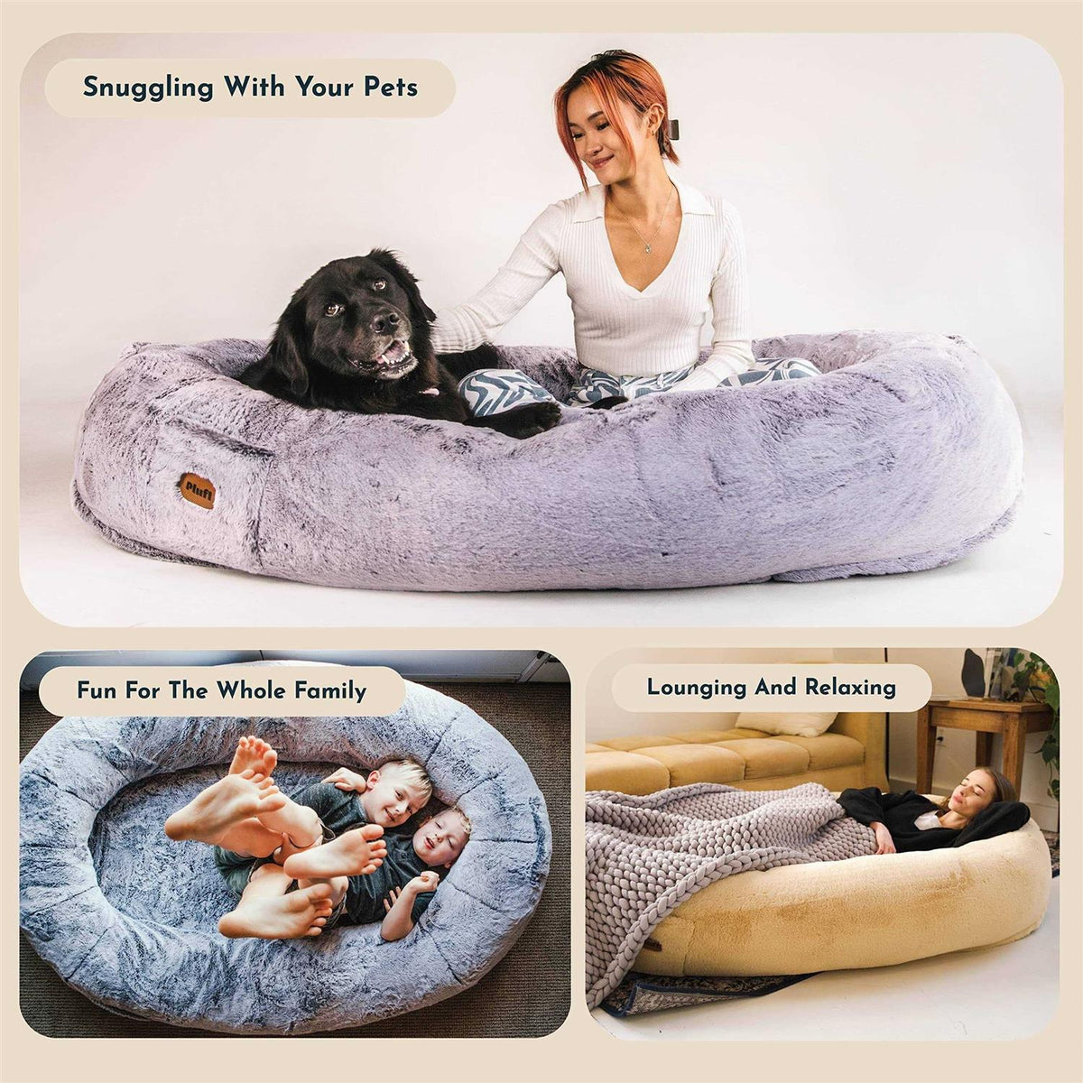 Human Dog Bed S8004