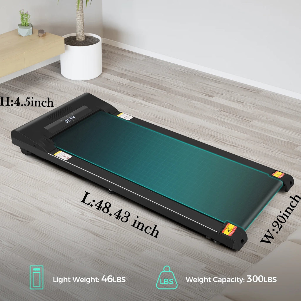 Walking Pad Treadmill 2.5HP Electric Running Machine with LED Display L2713