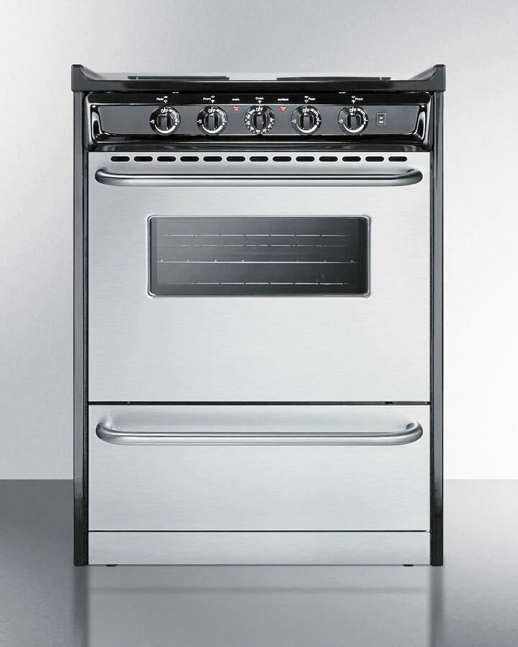24 in. Slide-In Electric Range with Stainless Steel Doors R165109