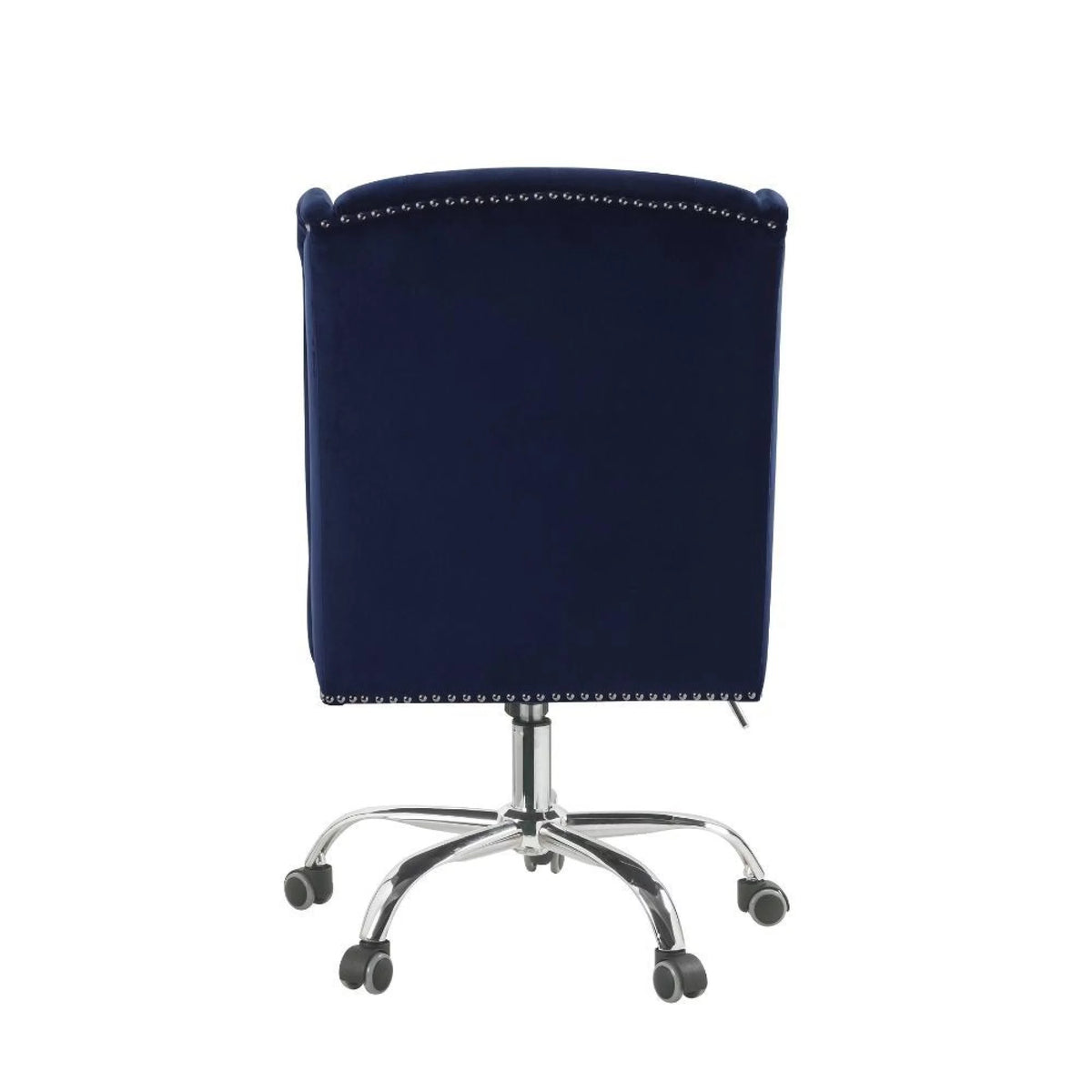 Midnight Blue Velvet Office Chair Z29218