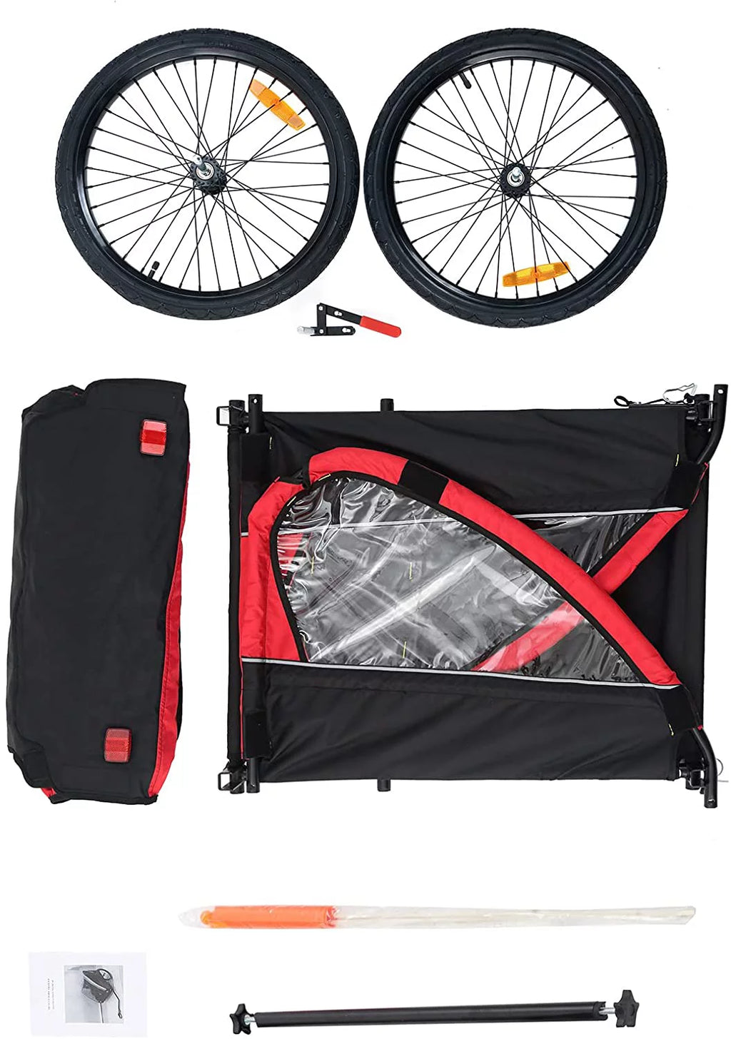 Foldable Kids Bike Trailer Z932469