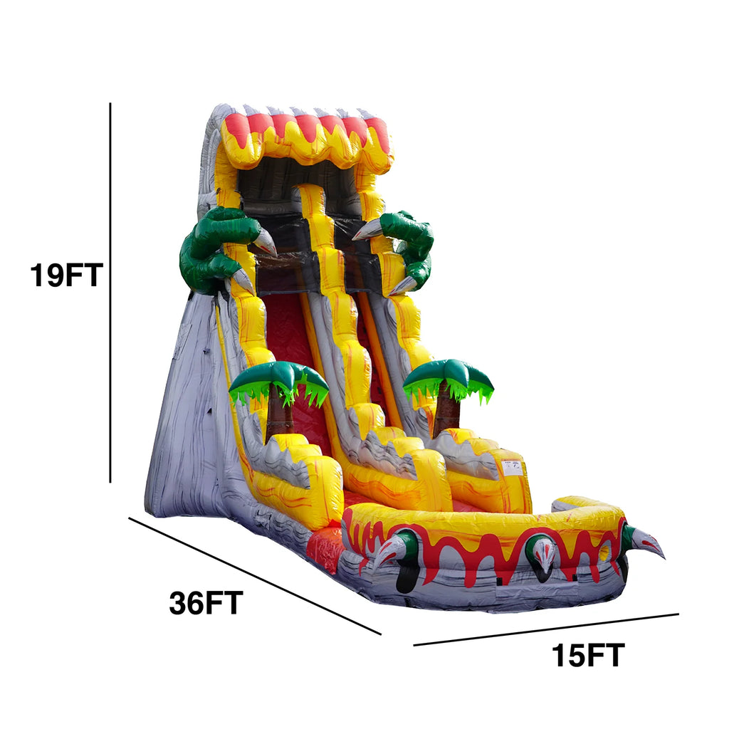 Commercial Grade Water Slide with Pool U4360