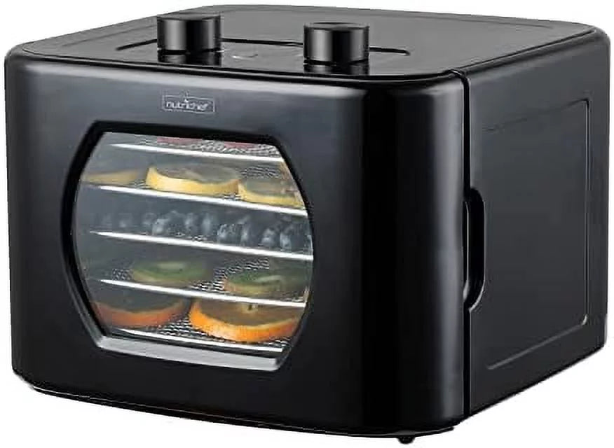 Electric Countertop Food Dehydrator with 4 Stainless Steel Trays D662516
