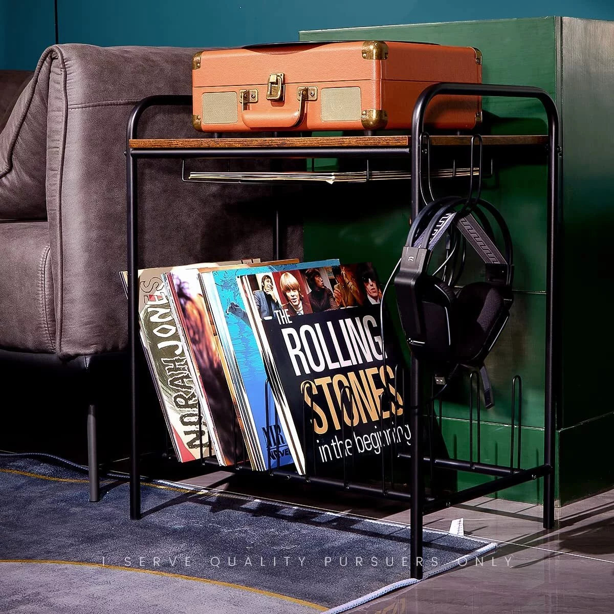 Vinyl Record Storage Cabinet L668