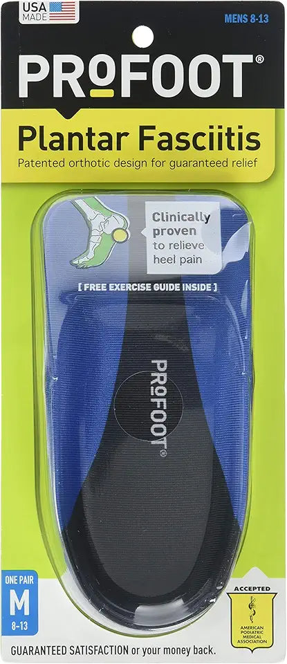 Plantar Fasciitis Mens 1 Pair 2 Pack V356