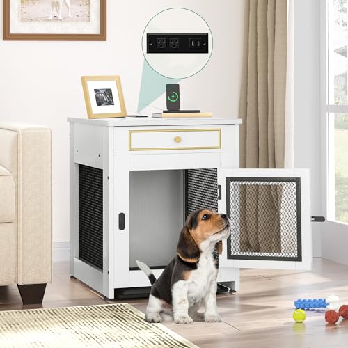 Black Dog Crate Furniture with Cushion Tray R3025