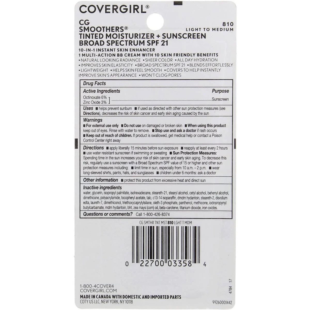 Tinted Coverage Light To Medium 1.35 Oz Pack Of 3 M67291