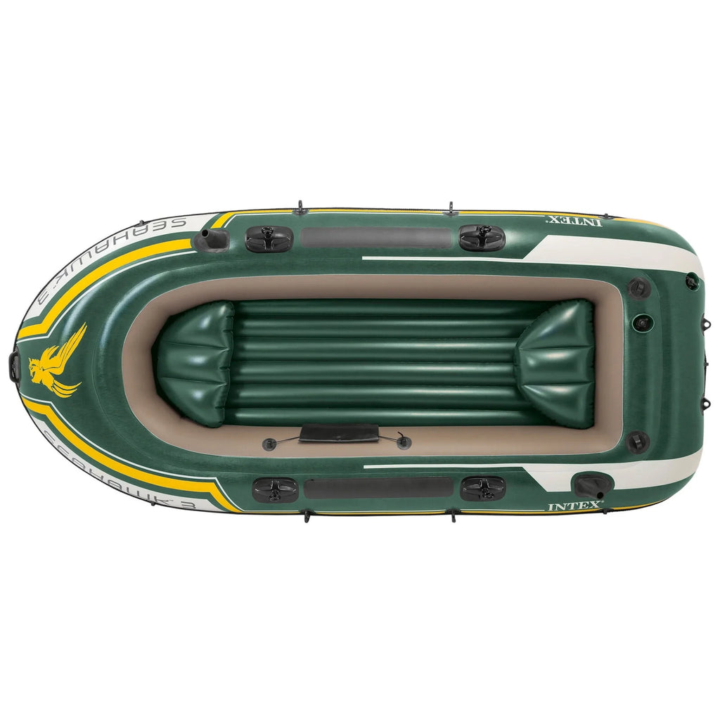 Inflatable Rafting Boat Set 3 Person with Oars and Pump U185