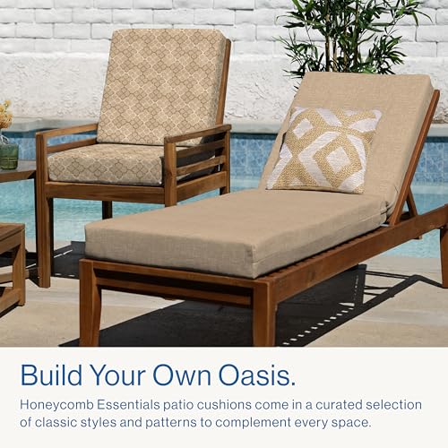 Outdoor Dining Chair Cushion 20 x 41 Navy J4166