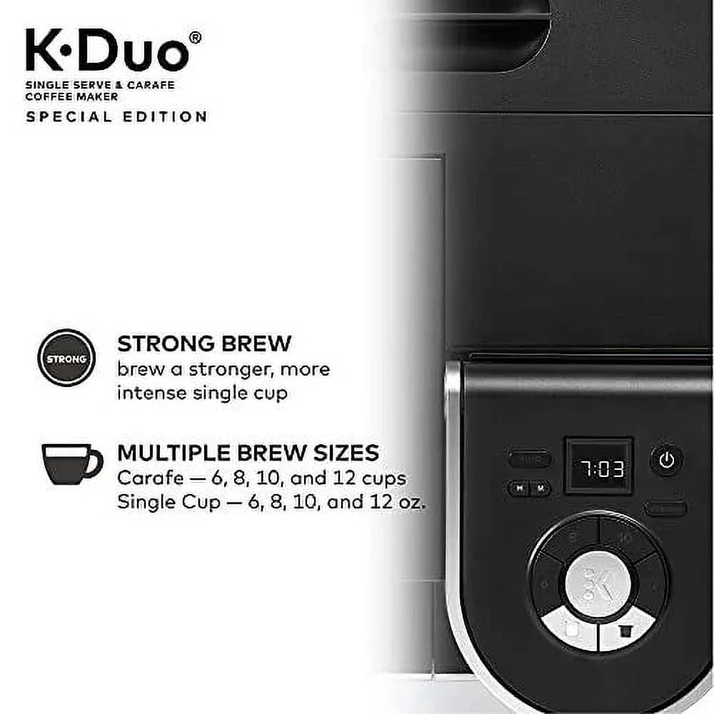 Single Serve K-Cup Pod & Carafe Coffee Maker L563719