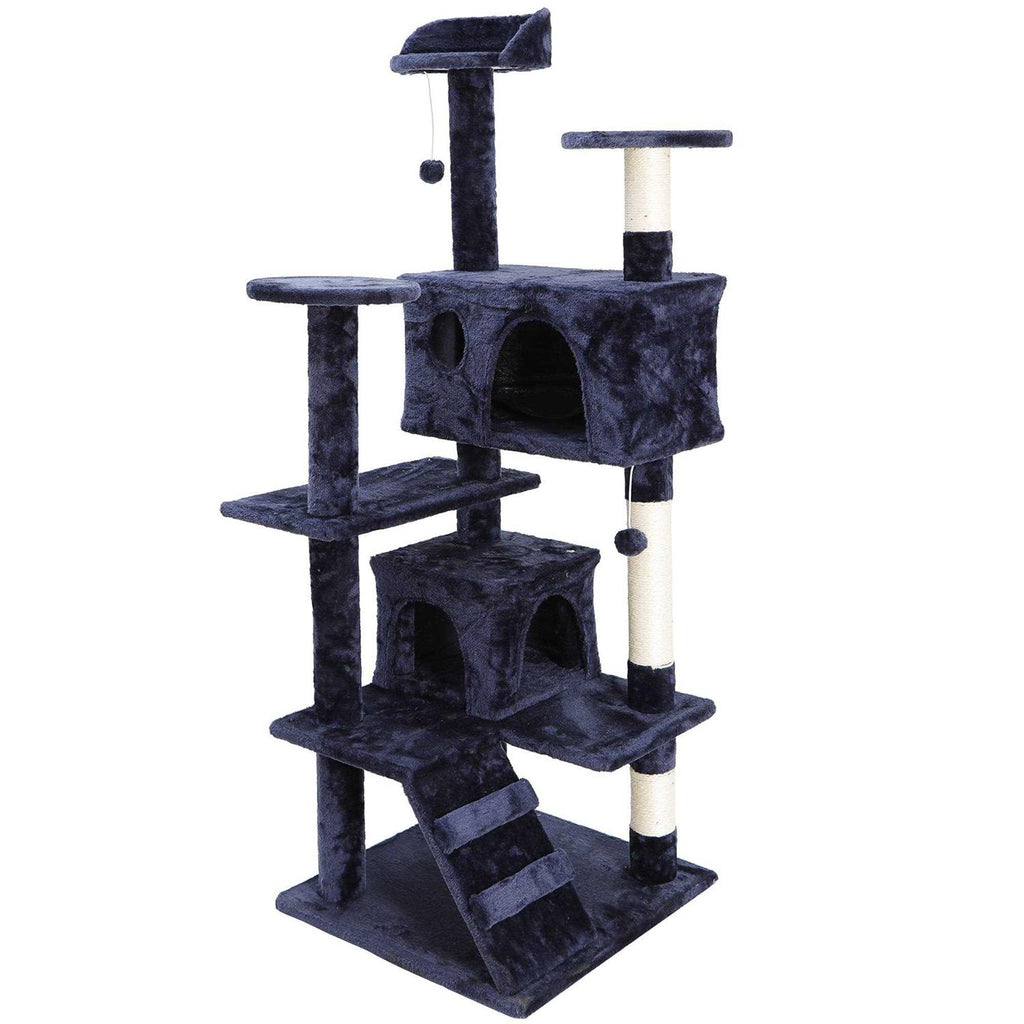 Cat Tree Multi-Levels Condos Scratching Post Tower C20599