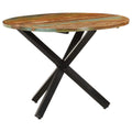 Round Solid Reclaimed Wood Dining Table S926