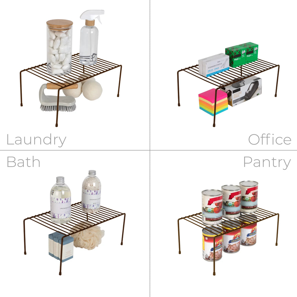 Bronze Storage Shelf Rack H6266