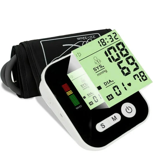 Upper Arm Blood Pressure Cuff Monitor W3019