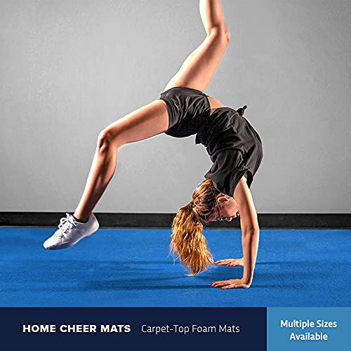 Rollout Gymnastics Mat with Grippy Gym Carpet Top D93352