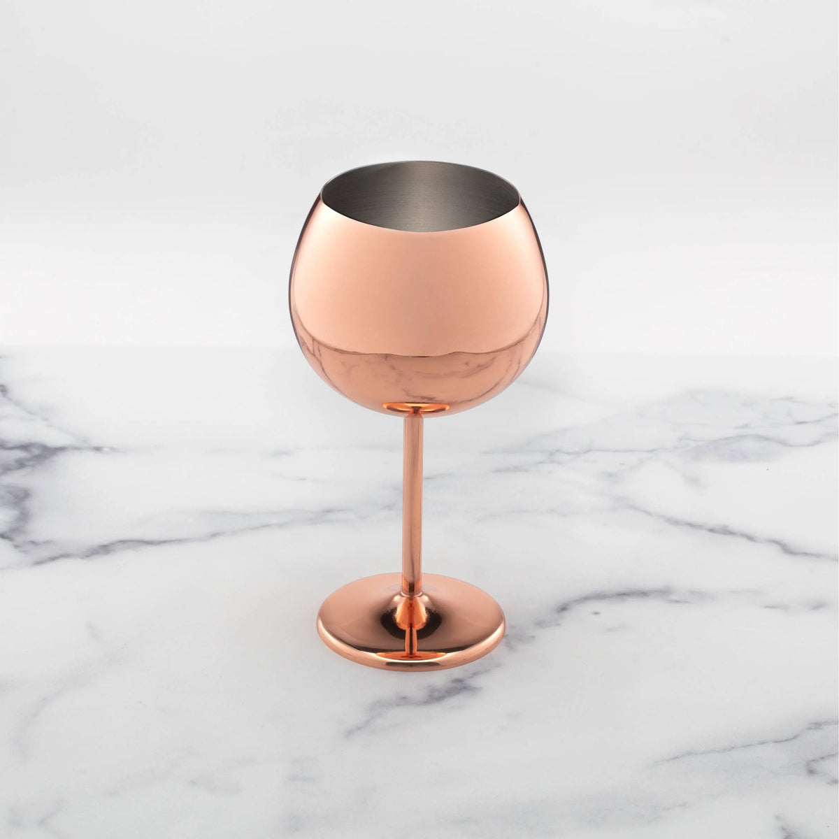 Set of 4 12 Ounce Copper Wine Glass O38210