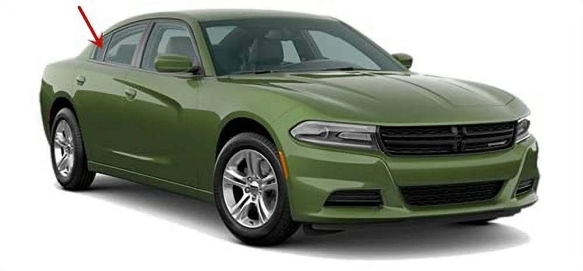 Passenger Right Side Rear Vent Window Glass V9556
