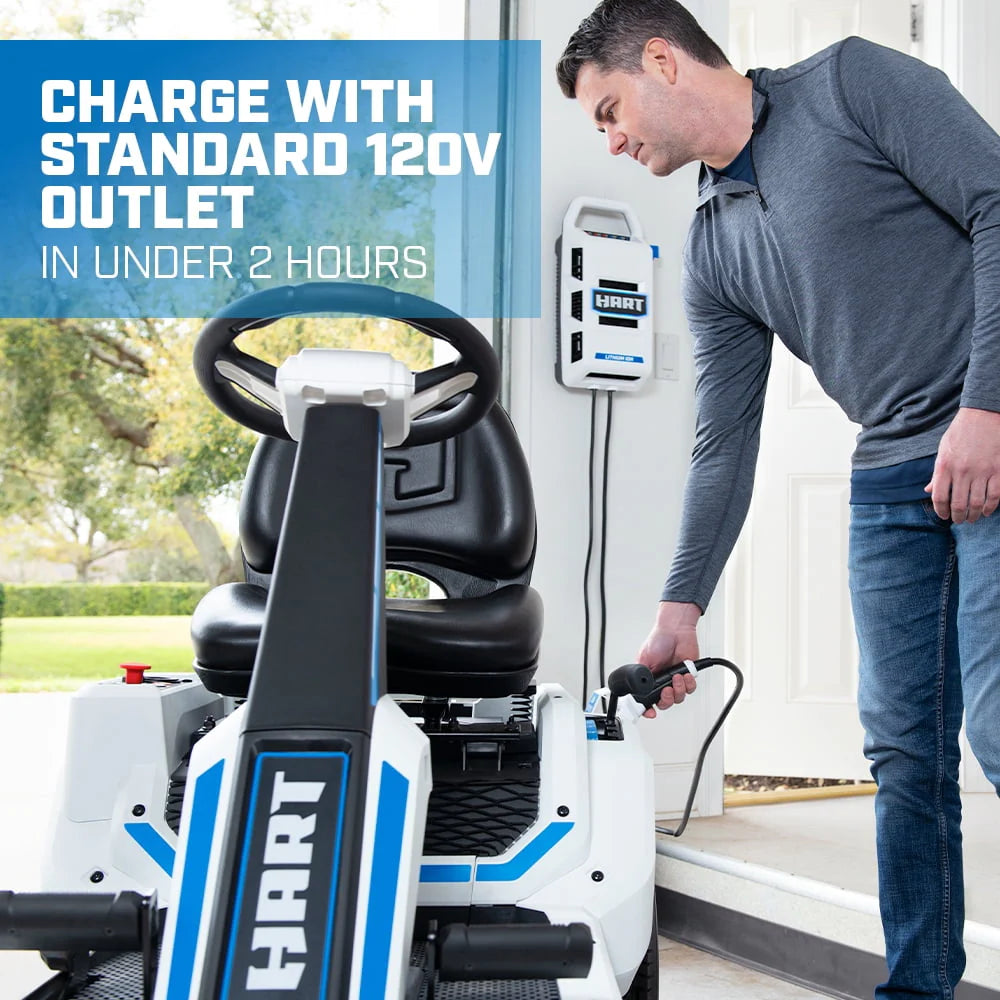 80-Volt Lithium-Ion Riding Lawn Mower Kit D220
