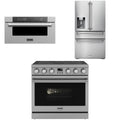 36 Electric Range, Refrigerator and Microwave F36322