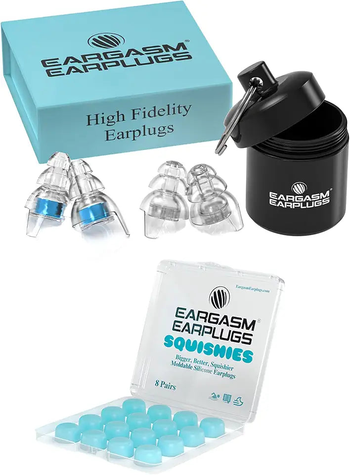 Squishies for Sleep and High Fidelity Blue for Concerts S171