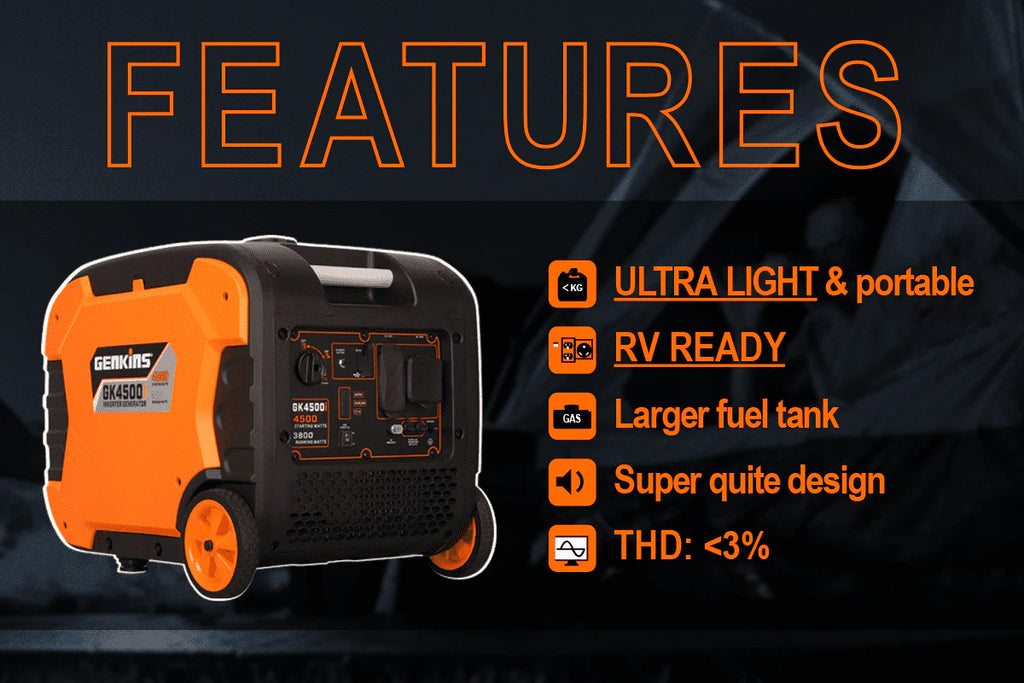 4500 Watt Portable Inverter Generator Q674499