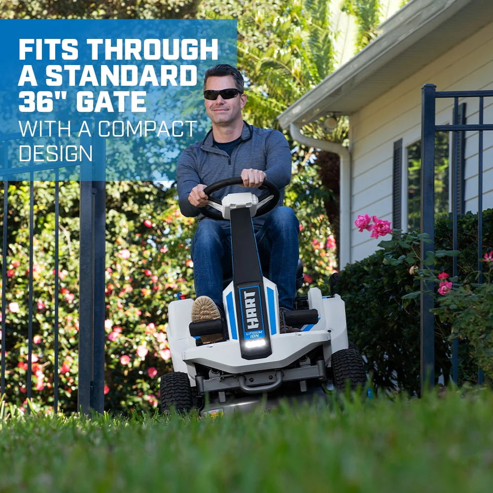 80-Volt Lithium-Ion Riding Lawn Mower Kit D220