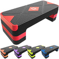 Adjustable Aerobic Exercise Step with 4" 6" 8" Risers D97581
